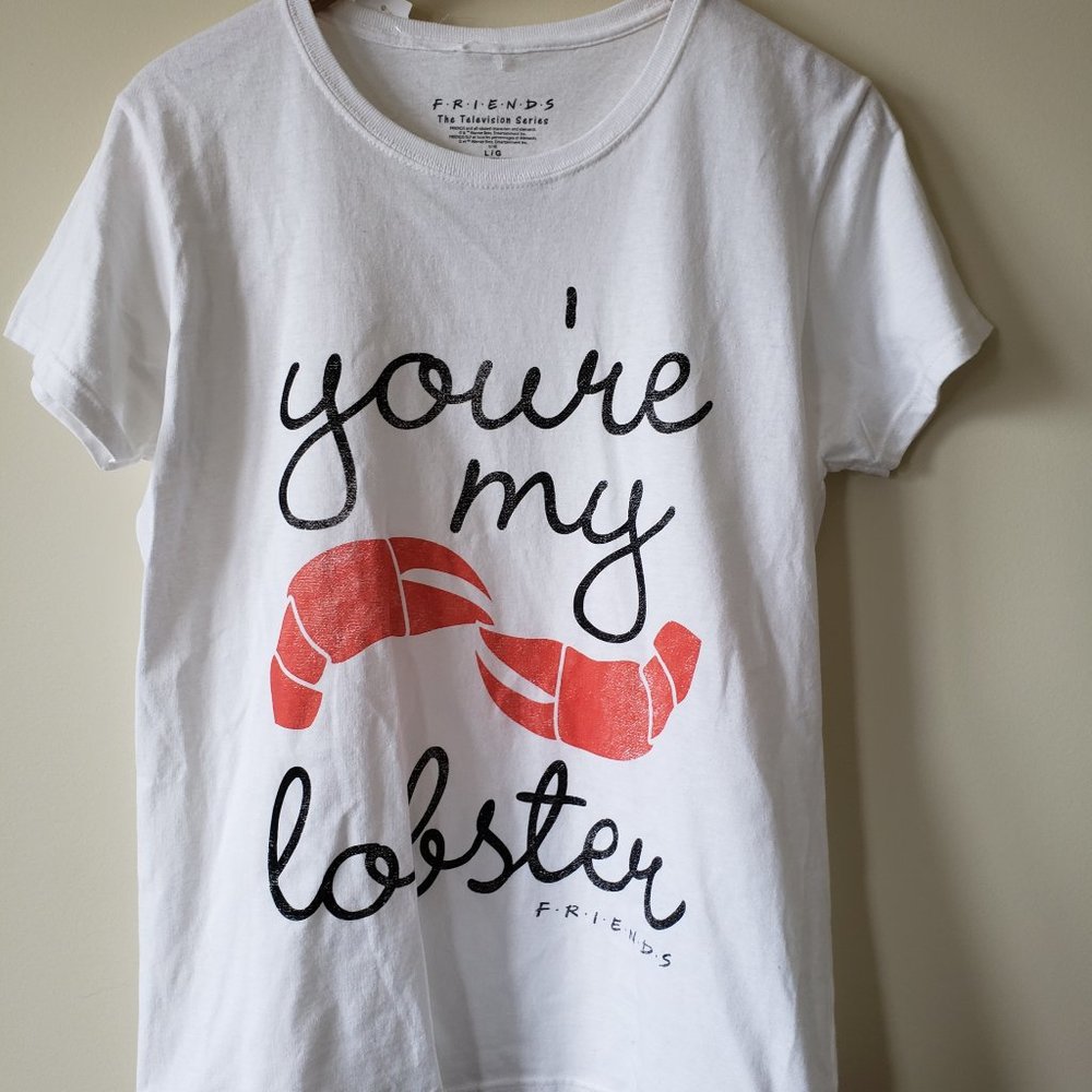 F.R.I.E.N.D.S You're My Lobster T-Shirt Ladies Large